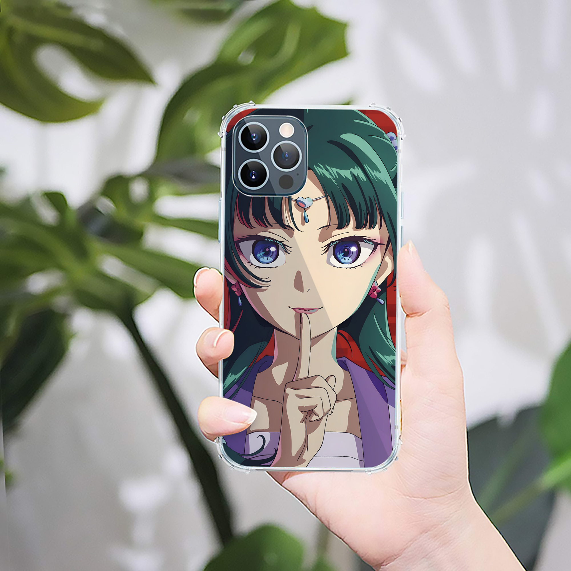 （画像用） 薬屋のひとりごと The Apothecary Diaries 【iPhone 12シリーズ対応】透明スマホケース（クリアソフトケース）